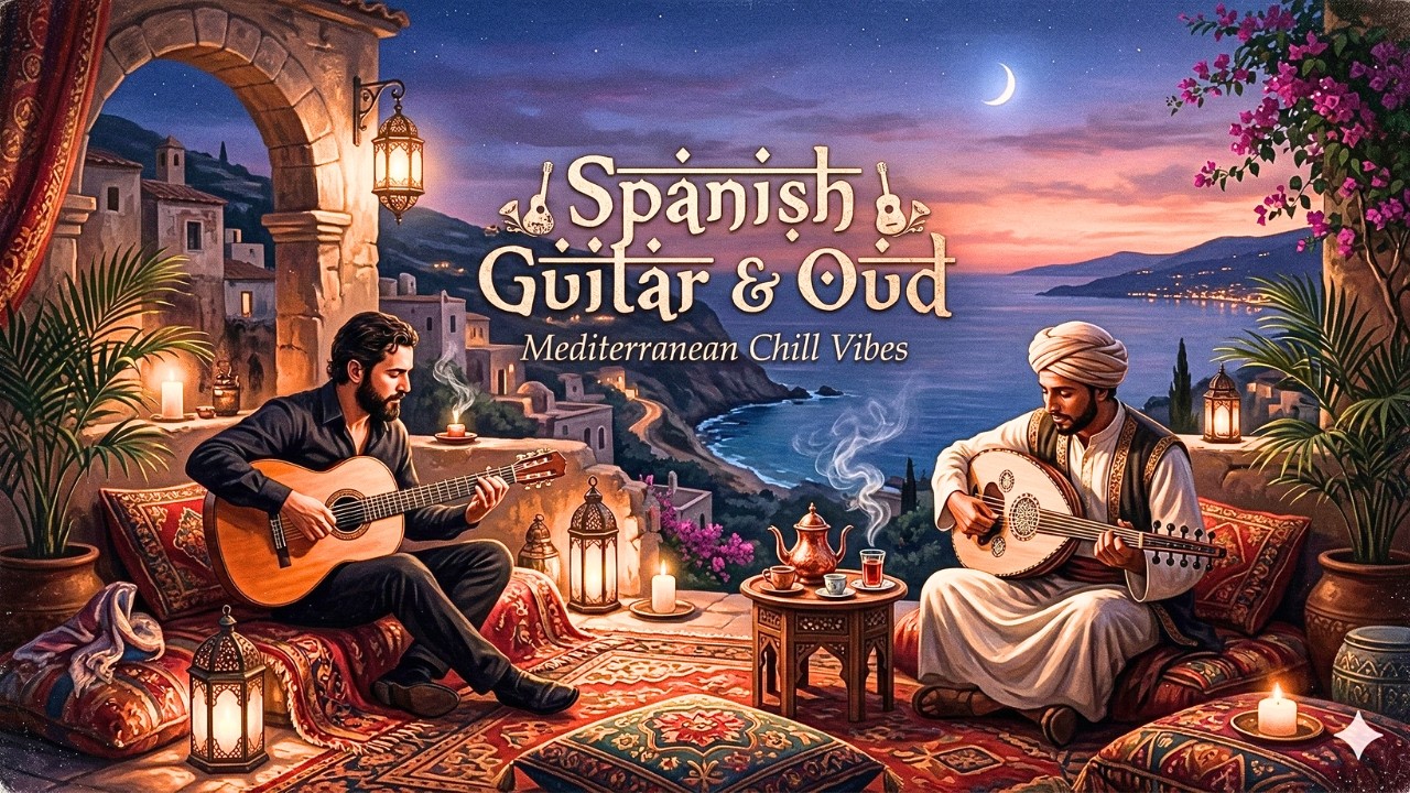 Epic Spanish Guitar & Oud 🌟 Chill-Out Flamenco Fusion 🎶 for Travel, Relaxation & Focus ✈️🧘‍♂️