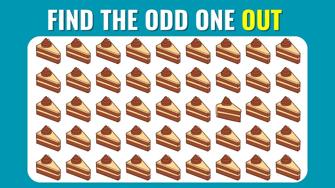 Odd One Out Challenge: Prove You're a Genius!