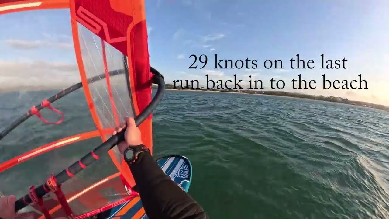 Port Sorell - Windsurfing (iSonic 83, M4OD 7.8, Vector Volt 44)