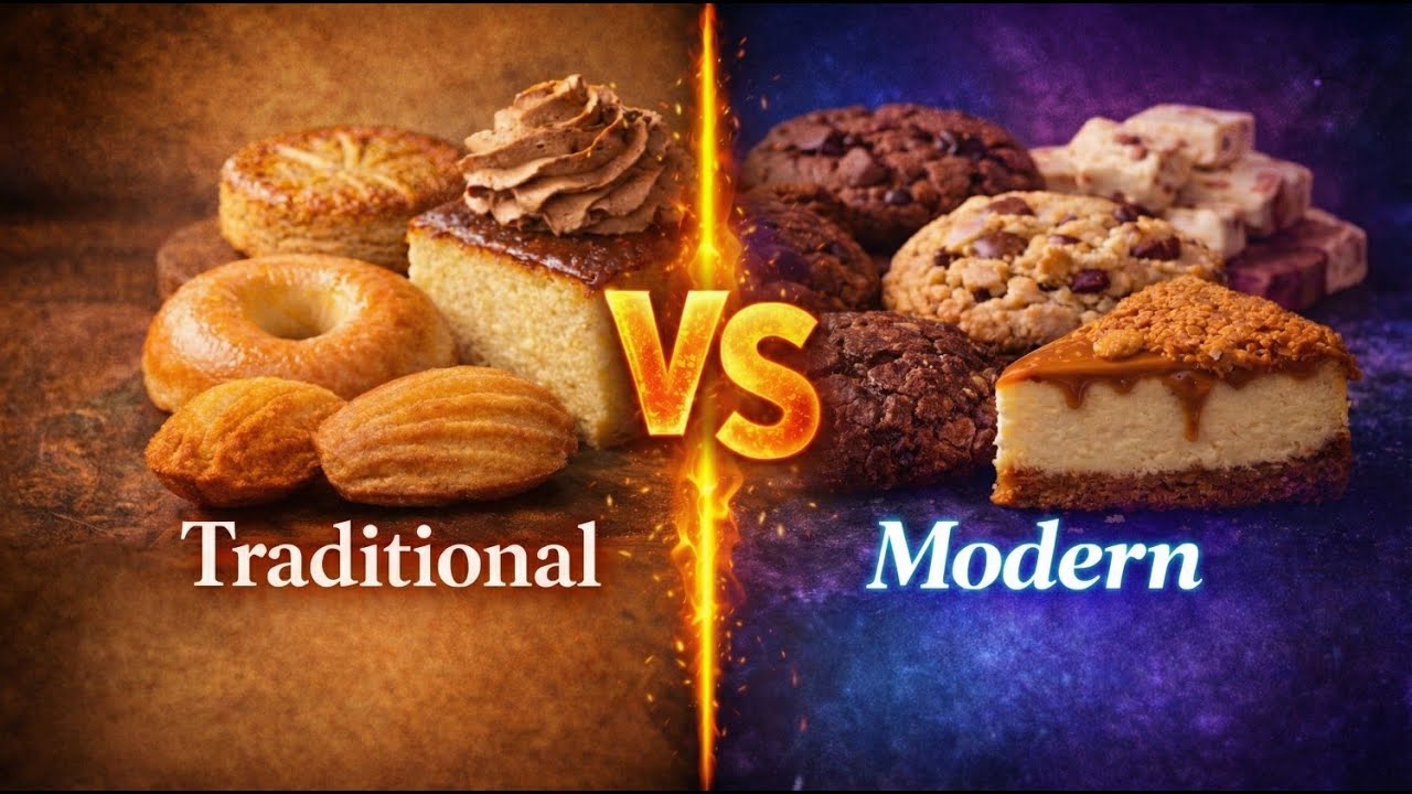 Classic vs Modern Desserts — The Ultimate Bake-Off!