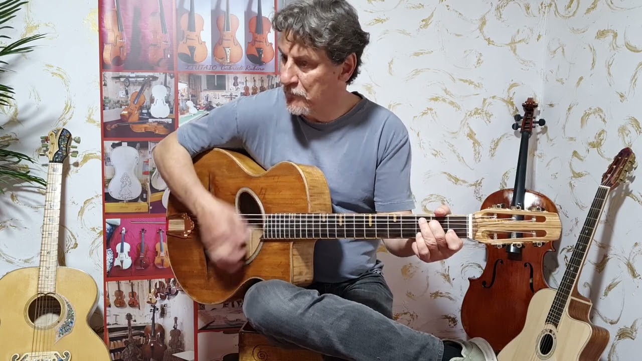 Giorgio Tirabassi, chitarra Liutaio Gabrieli Rubino
