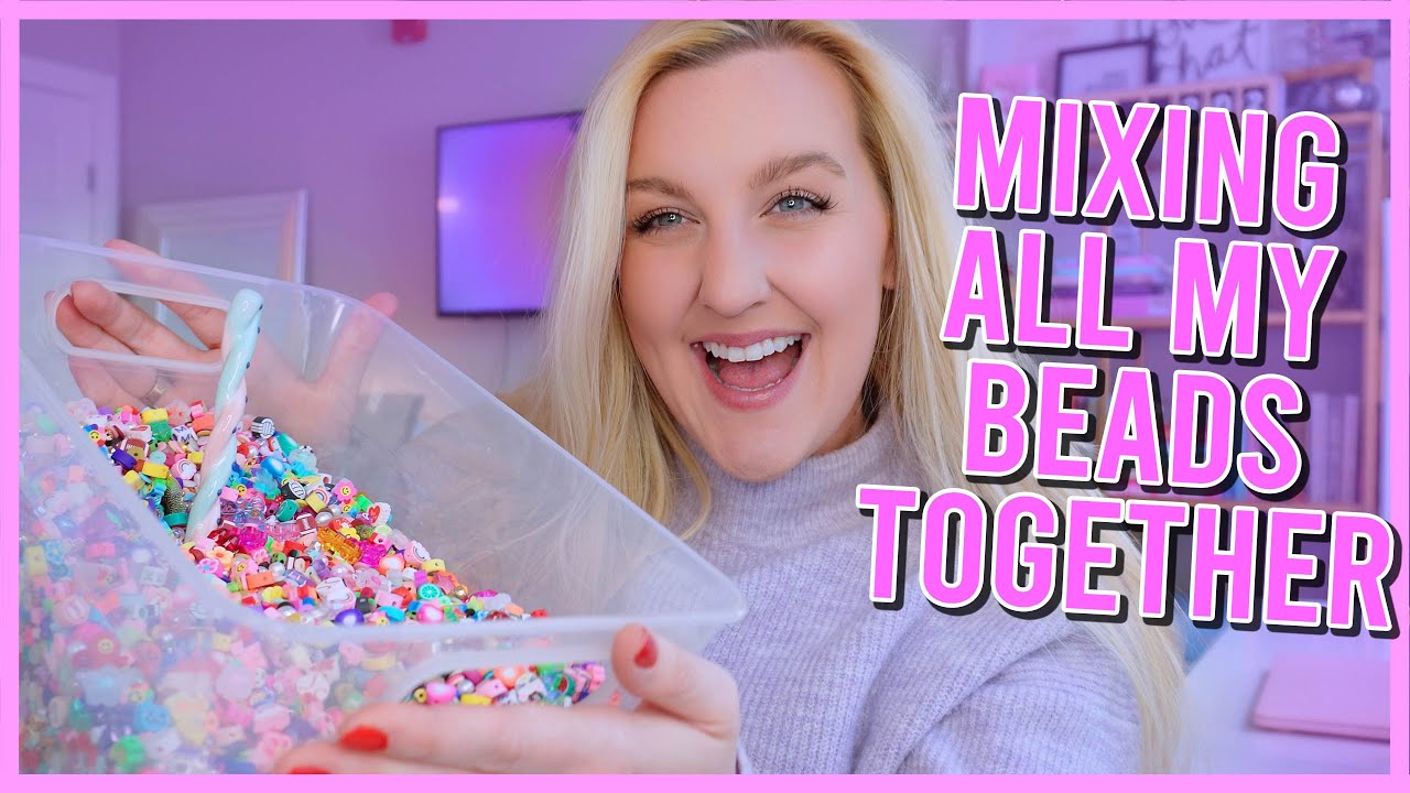 mixing all my beads together (oopsss:))