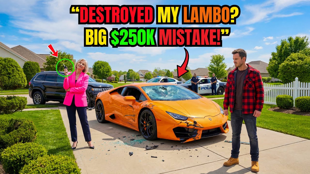 HOA Karen Totaled My $250K Lamborghini — She Had No Idea Who She Just Messed With