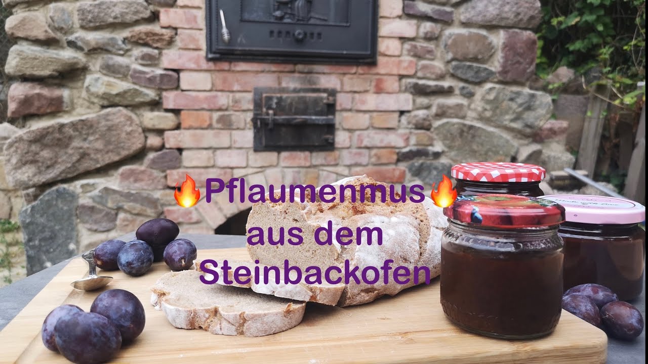 Pflaumenmus aus dem Steinbackofen - MaSbo - Markus am Steinbackofen