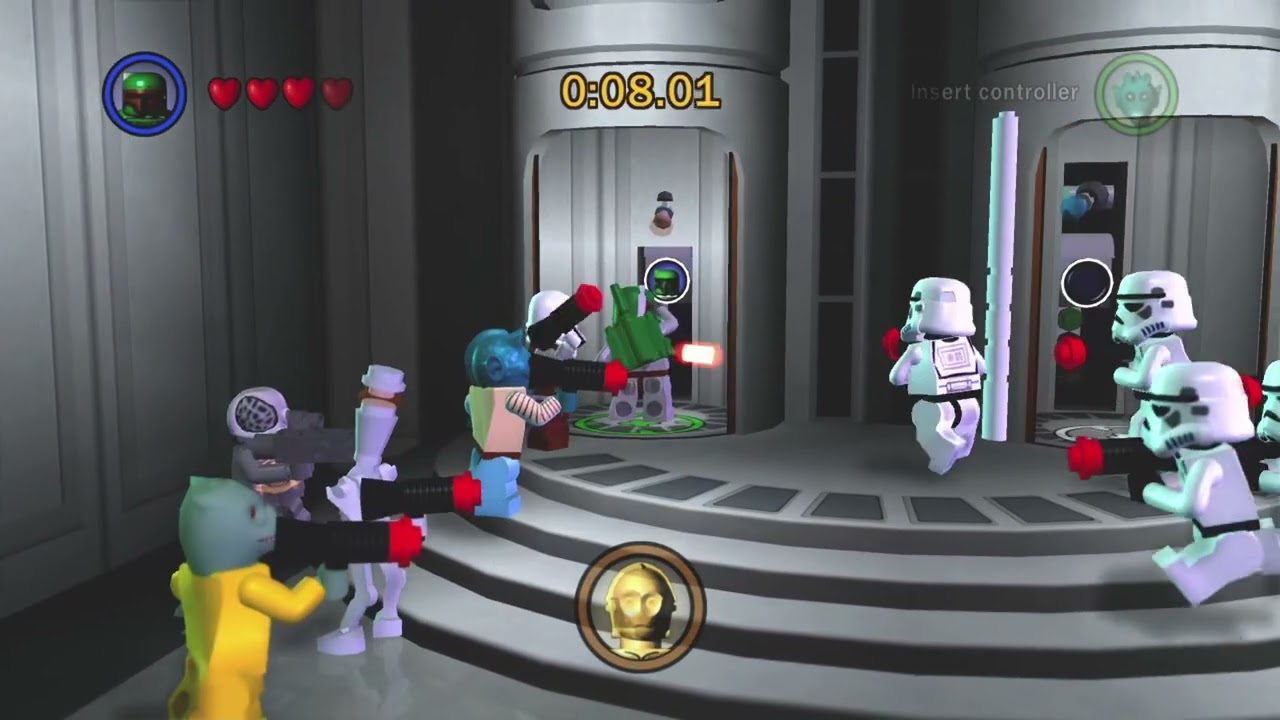Lego Star Wars 2 The Original Trilogy Bounty Hunter Missions (7-8) C-3PO, Lando Calrissian