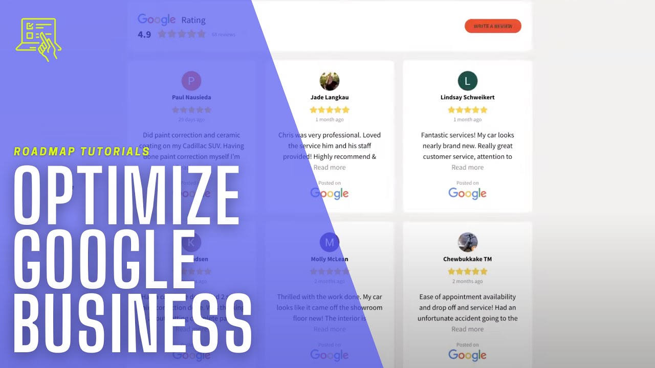 Optimize your Google My Business Page | Detailers Roadmap