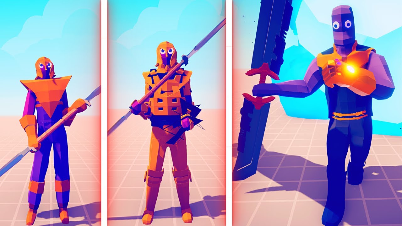 EVOLUTION OF THANOS - Totally Accurate Battle Simulator