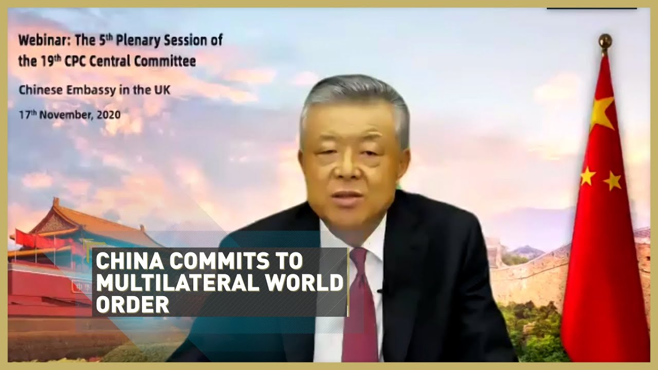 China commits to multilateral world order