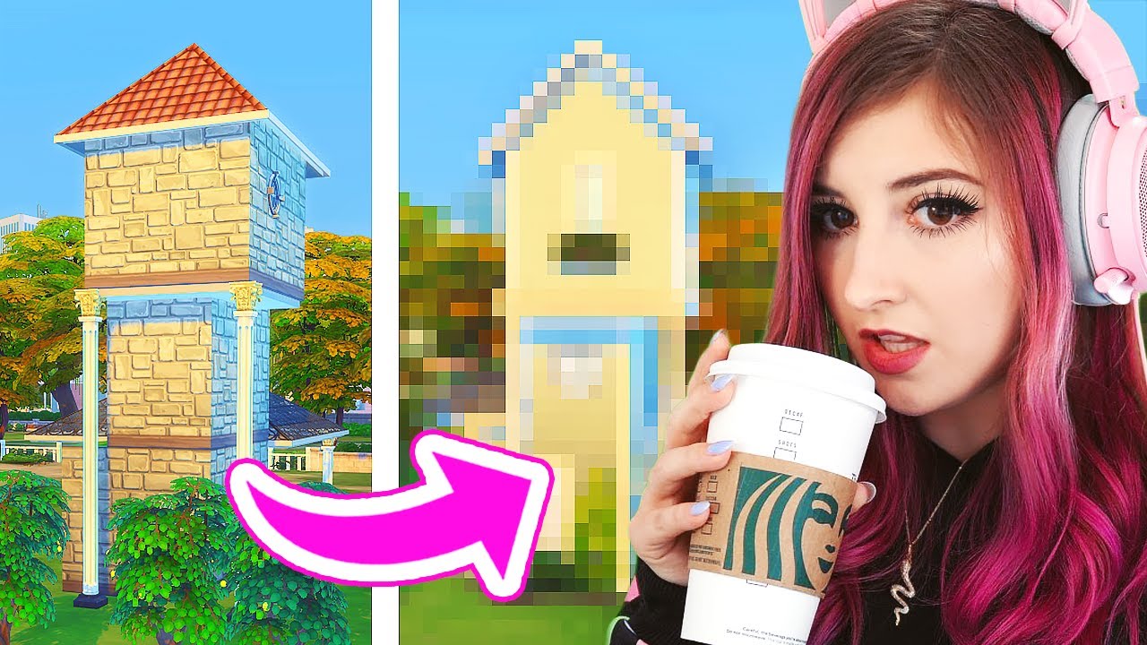 Renovating My Boyfriend's INTERESTING Builds...in Sims 4
