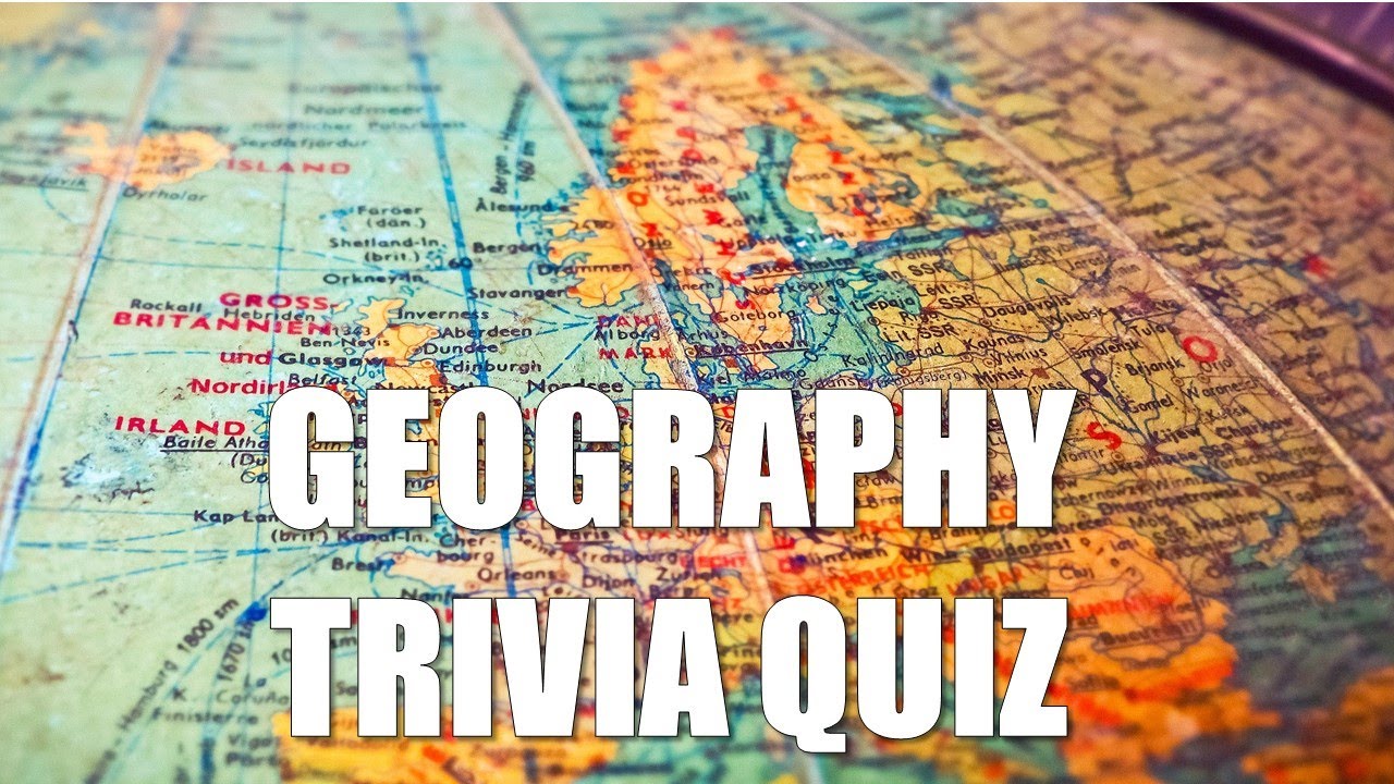 Geography Quiz From Trivia Night