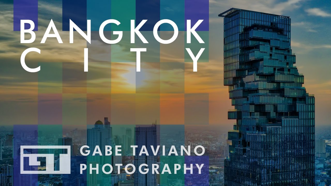 Bangkok City - DJI Mavic Pro V4 - Gabe Taviano Photography