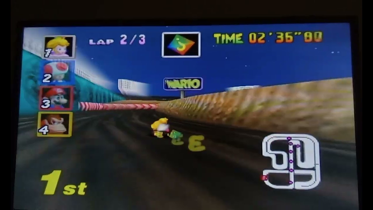 My Personal best run on Wario's Stadium 50cc 4:26:70