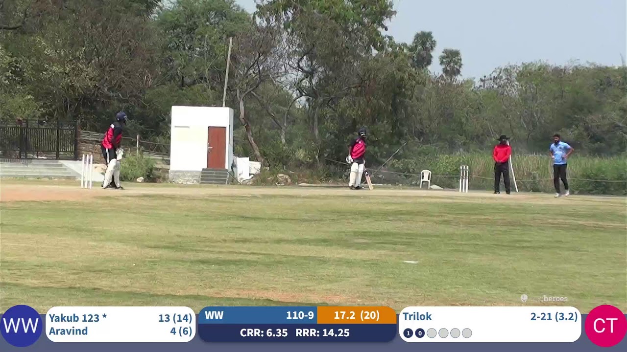 AIRTEL T20 LEAGUE II COASTAL TEAM VIZAG VS WARANGAL WARRIORS