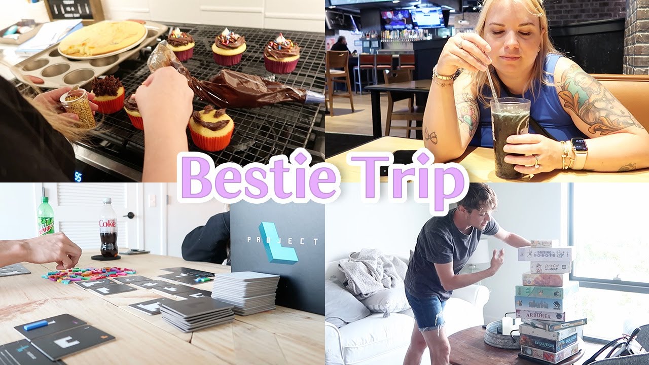 Bestie Trip Vlog - Boardgames & Shopping ✨ BGGirlies 💖