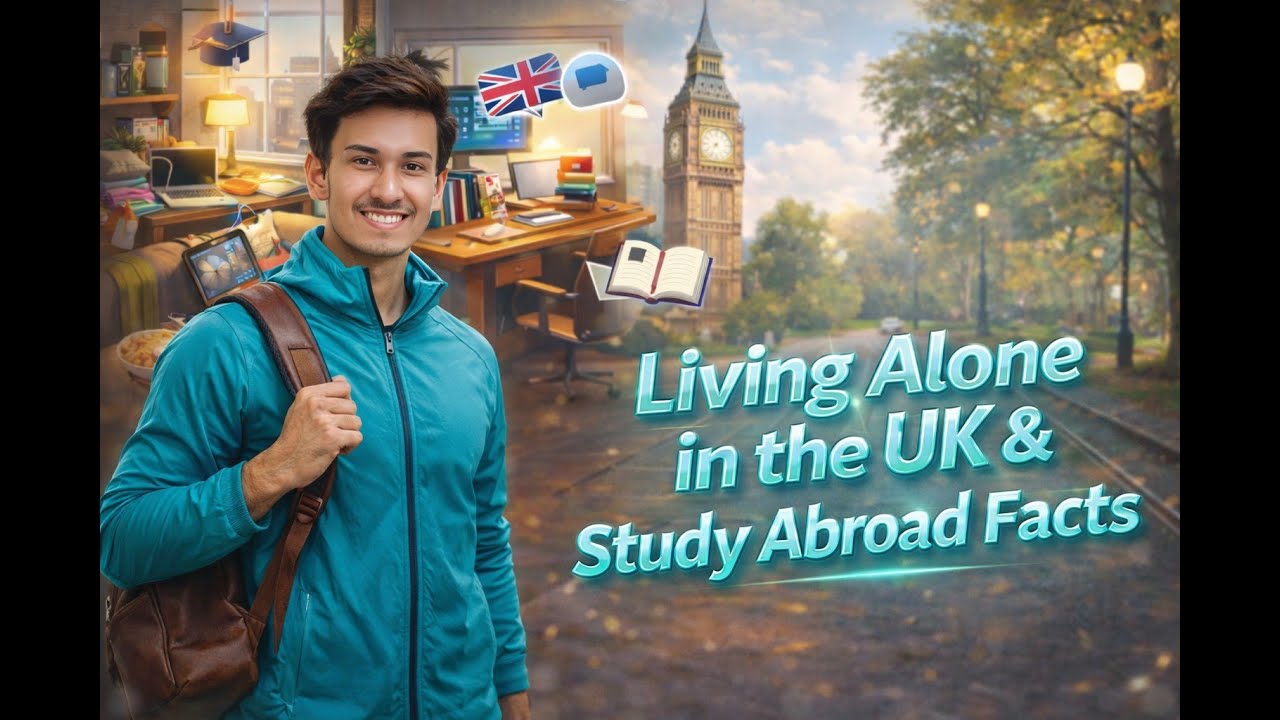 Living alone in the UK & study abroad facts | Eaton Park Walkthrough Part 1
