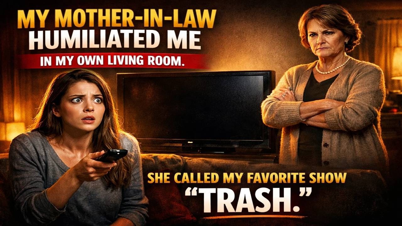 I Was Watching My TV Show When My Mother-In-Law Shut Off The TV. “We Don't Watch this Trash”