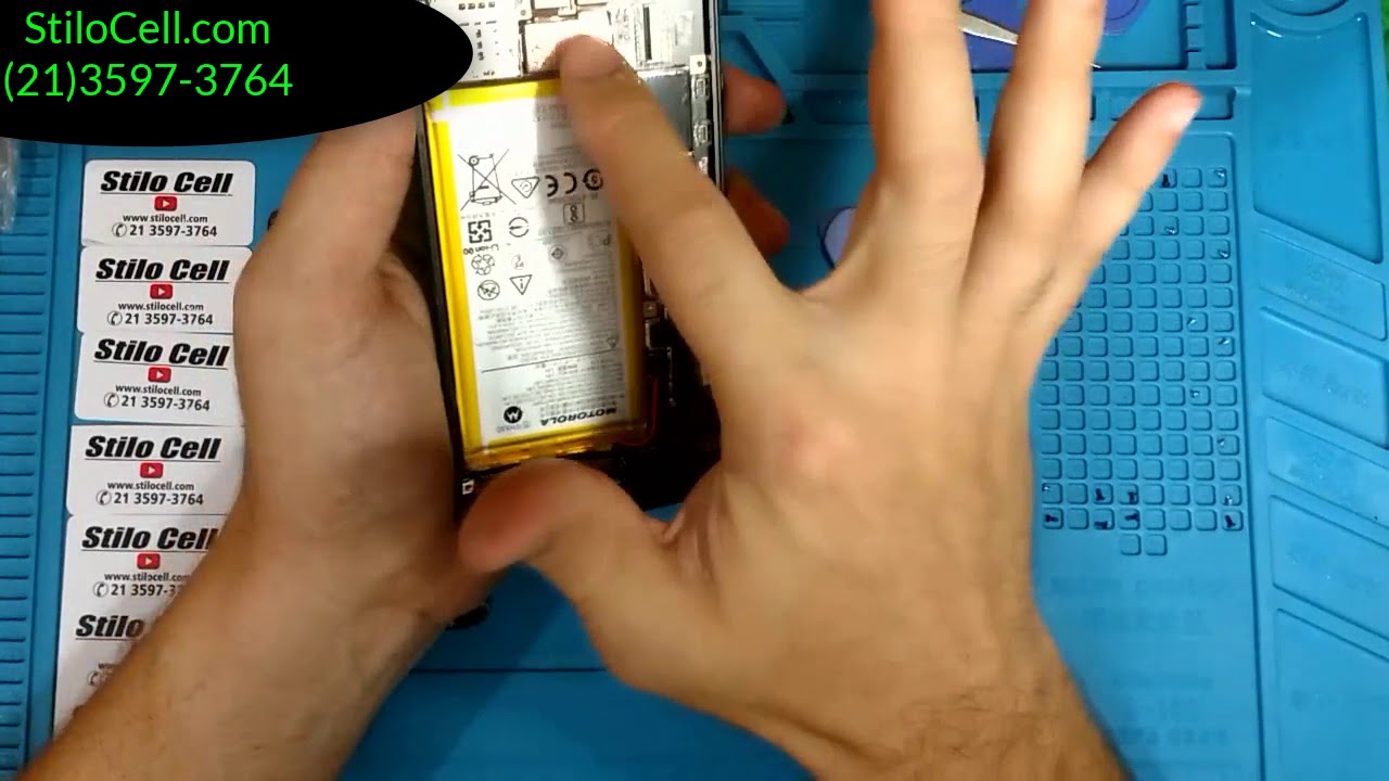 Moto X4 troca do conector de carga