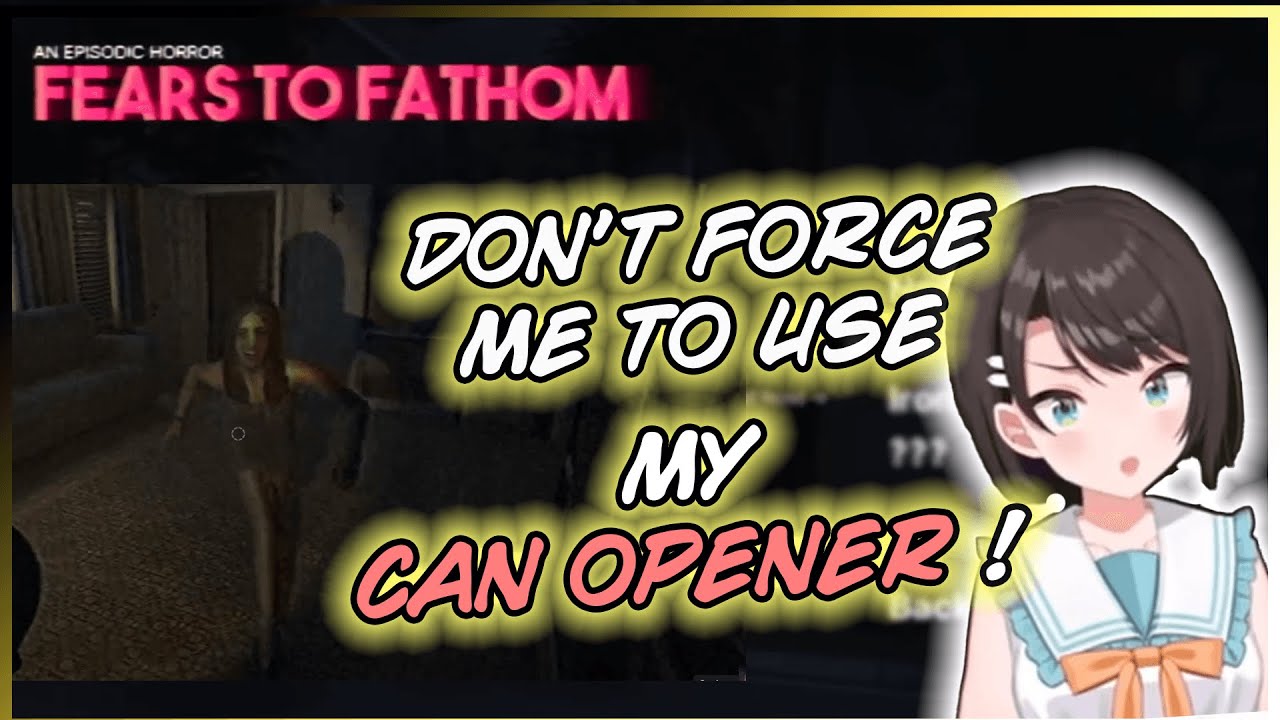 Subaru, Alone Housesitting in the Night, with Stalker Trying to Break in - Fears of Fathom Hololive