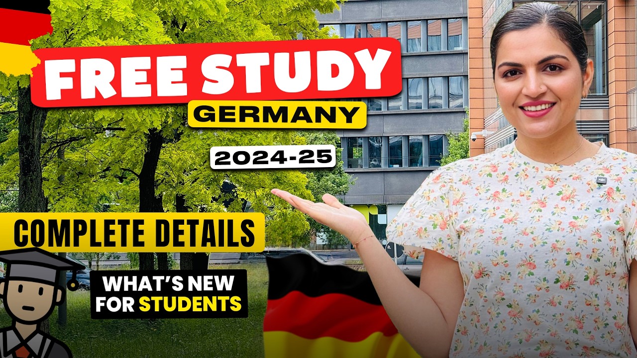 Complete Details To Study FREE In Germany | New For Indian Students | Bachelors, Masters For Indians