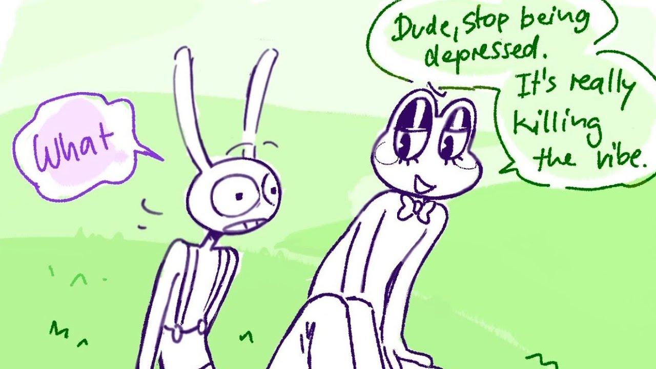 Jax Ribbit and Kaufmo Together 🐸 | The Amazing Digital Circus Comic Dub