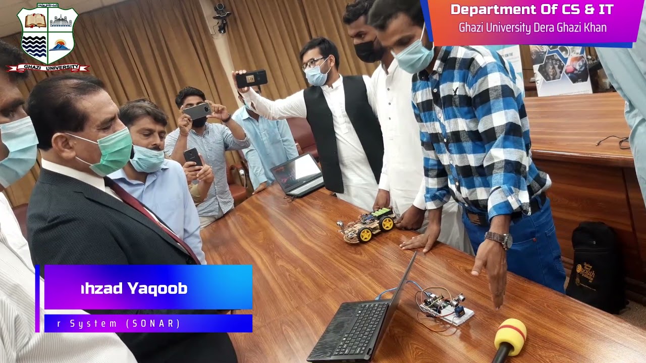 Final Year Projects Exhibition 2021 #Department of Computer Science and IT #Ghazi University