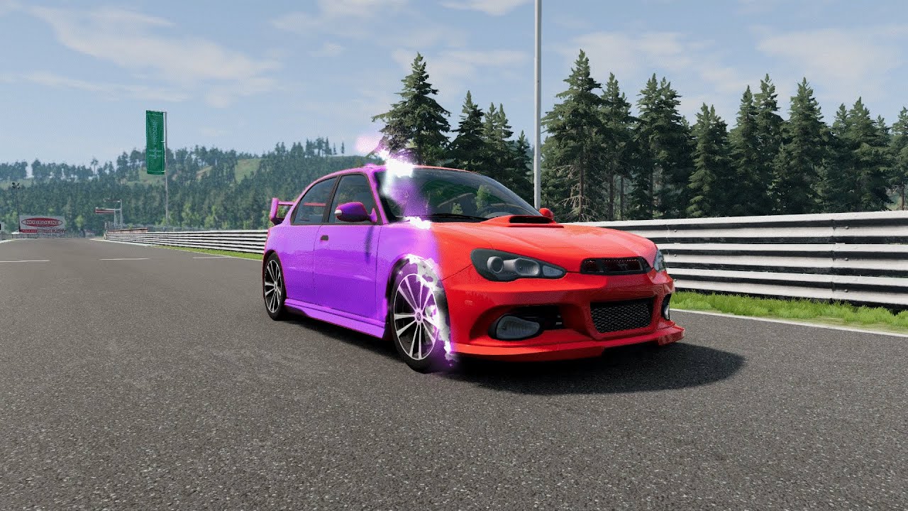 Color Change Effect Test - BeamNG Drive