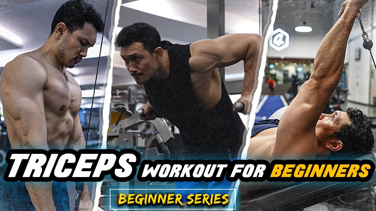 BIG TRICEPS WORKOUT for BEGINNERS in HINDI |Triceps वर्कआउट बिगिनर्स के लिए|