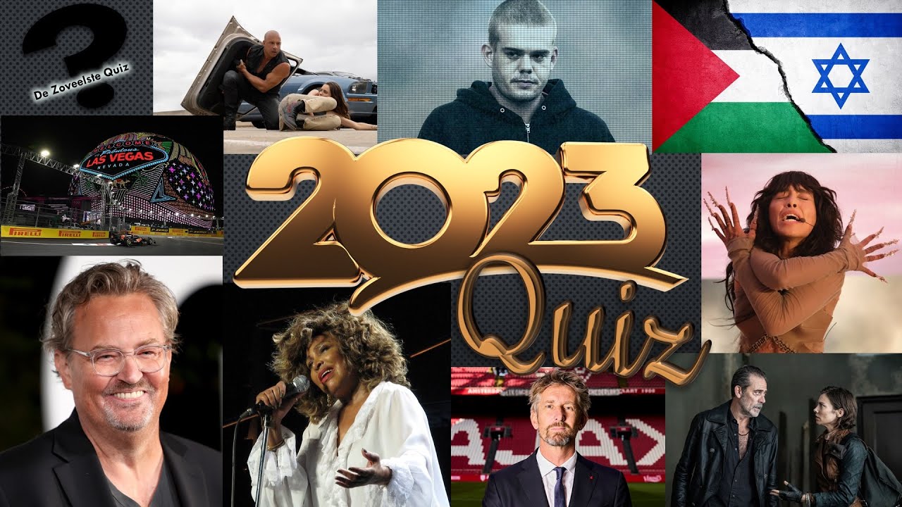 QUIZ OVER 2023 | Met leuke filmpjes, muziek en veel meer!