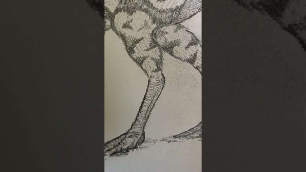 Quick Prehistoric Planet sketch! 
