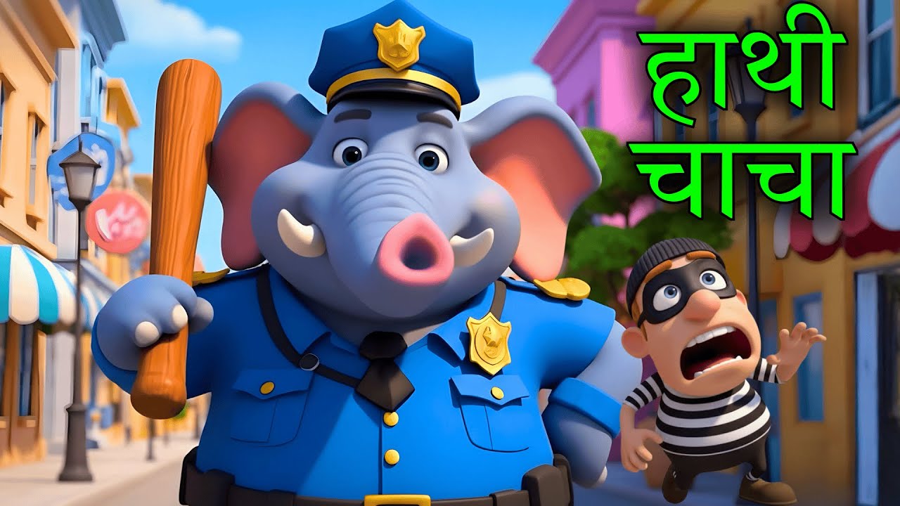 हाथी चाचा | Hathi Chacha | Hindi Rhymes | Hindi Kids Poem
