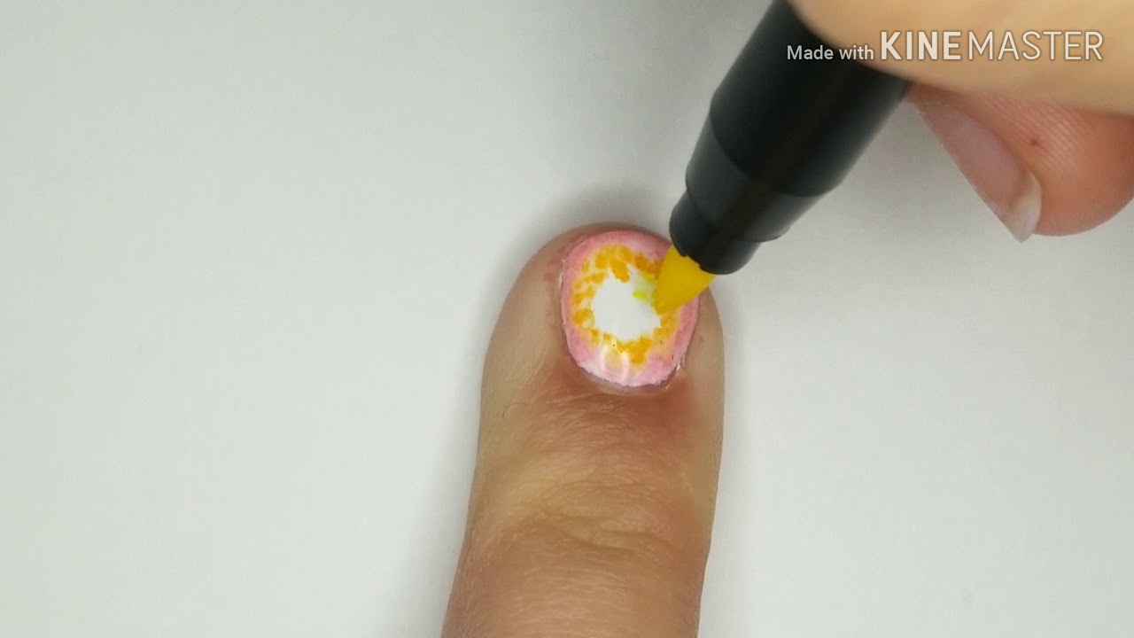 Nail Dreams Ep 16: Rainbow flower nails with gel polish