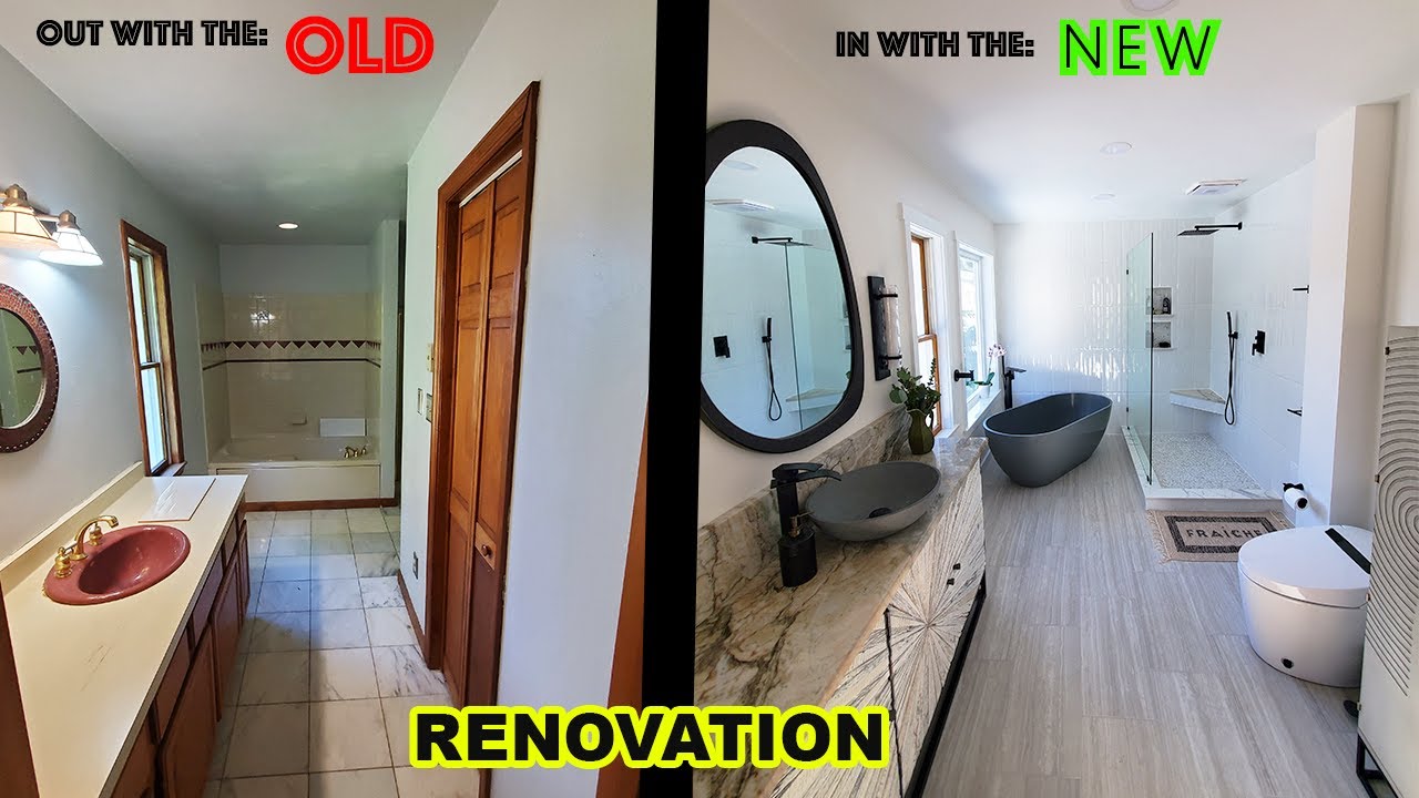 Luxury Bathroom Renovation! From Start to Finish