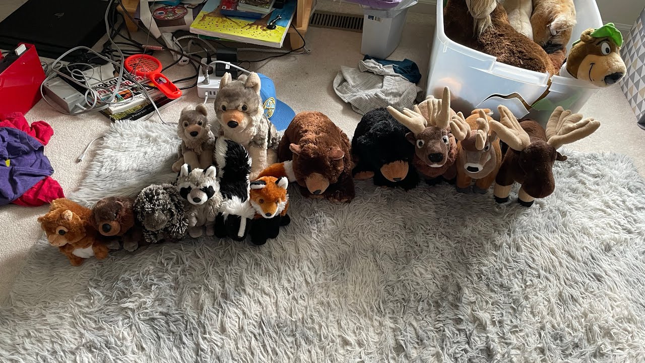 MY WILD REPUBLIC STUFFED ANIMAL COLLECTION