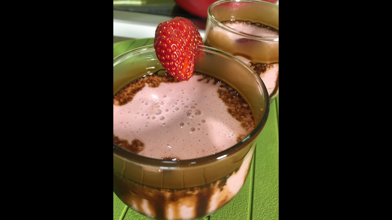 Strawberry Chocolate MilkShake