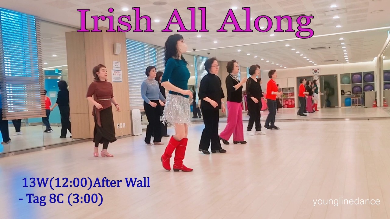Irish All Along linedance / Cho: Gerard Murphy