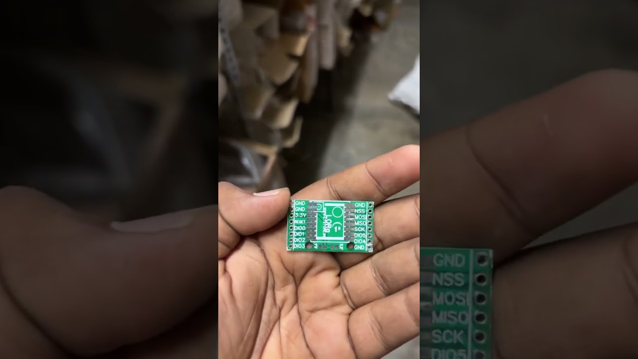 Ra-02 LoRa SMD BREAKOUT BOARD ET5699 #lora