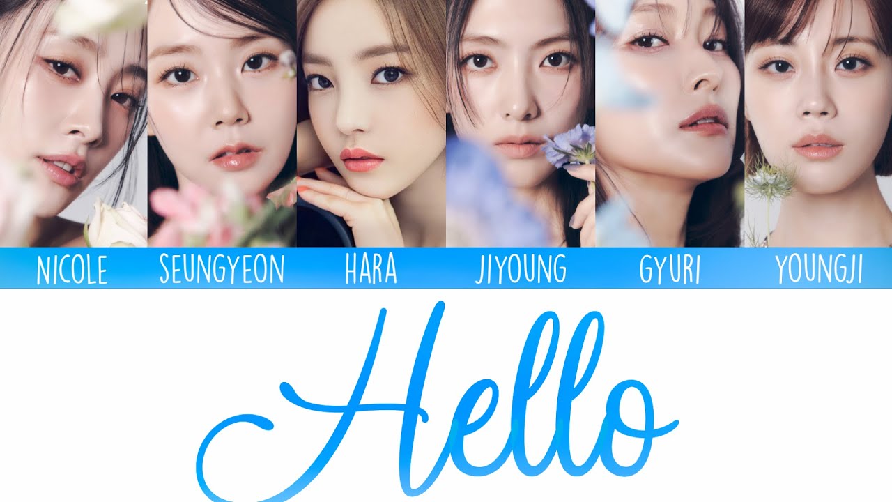 KARA - Hello (Rom/Eng/Port Lyrics)