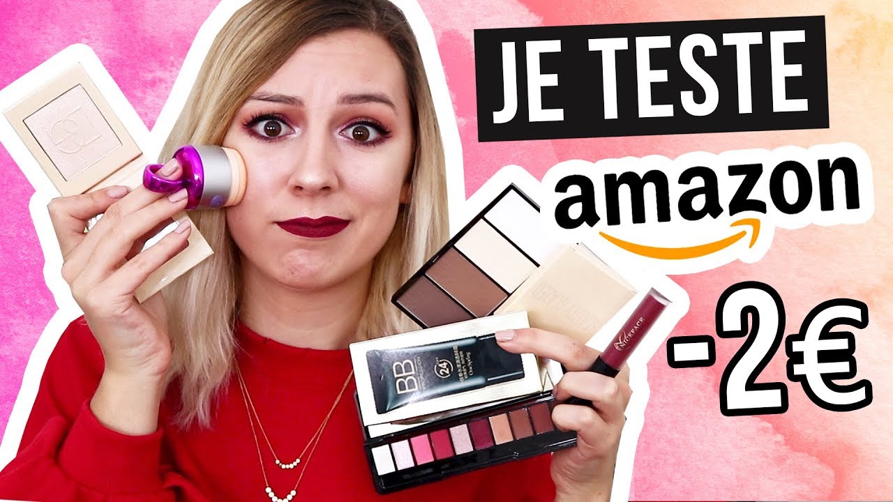 JE TESTE DU MAQUILLAGE AMAZON À -2€ 😏