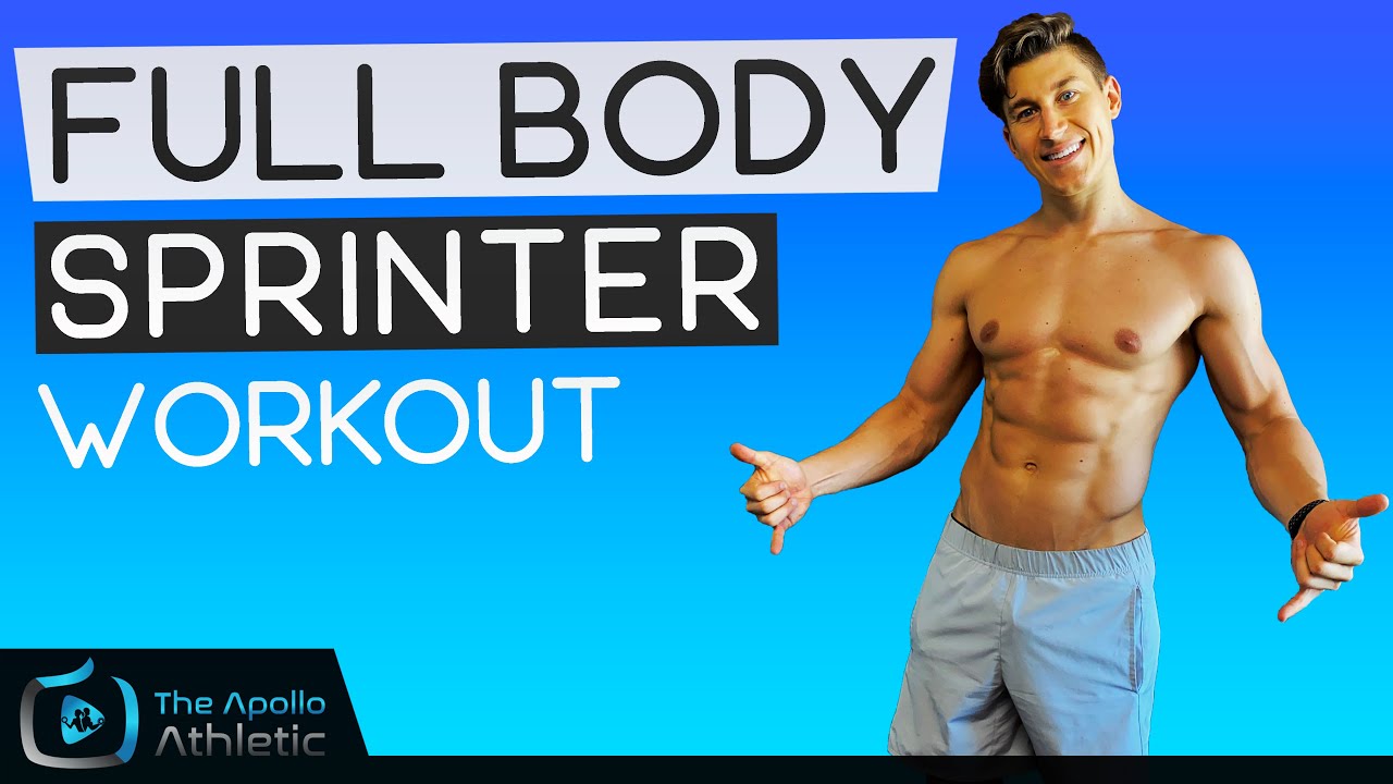 Full Body Workout For Sprinters | No Equipment Dryland
