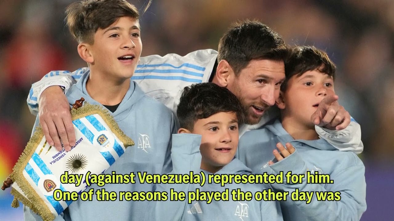 'Let's leave him in peace' -  Scaloni says Lionel Messi will decide his own 2026 FIFA World Cup fate