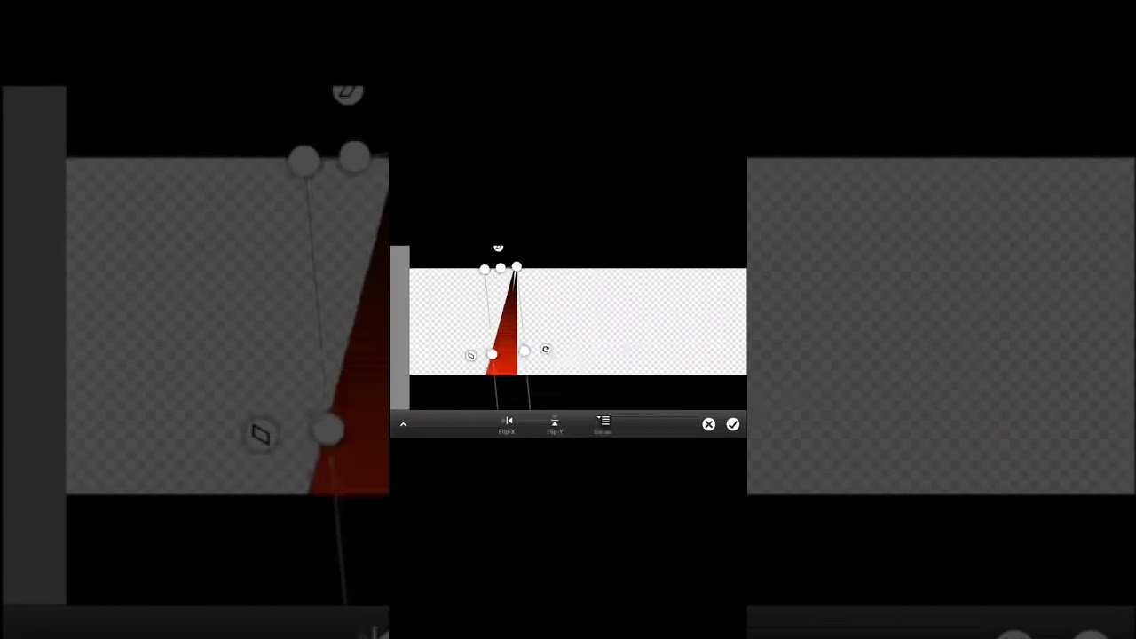 How To Make Abstract Shape in Ps Touch #shorts #tutorial
