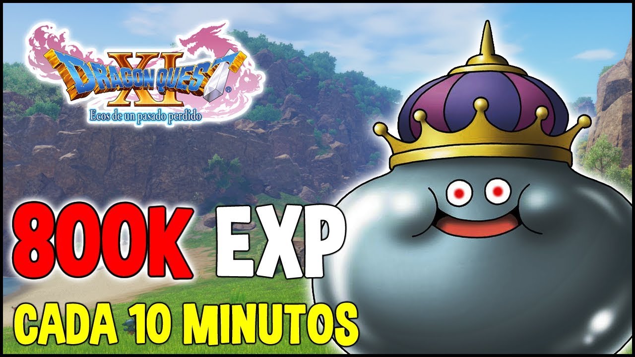 Dragon Quest XI - 800K EXP cada 10 MINUTOS - Método DEFINITIVO para SUBIR NIVEL +No Inspirapicotas