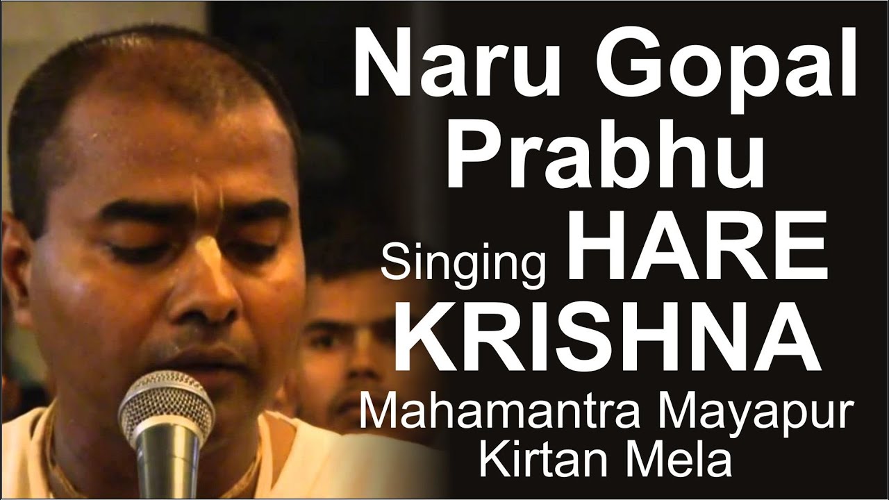 Naru Gopal Prabhu Singing Hare Krishna Mahamantra | Mayapur Kirtan Mela 2015 | Day 4
