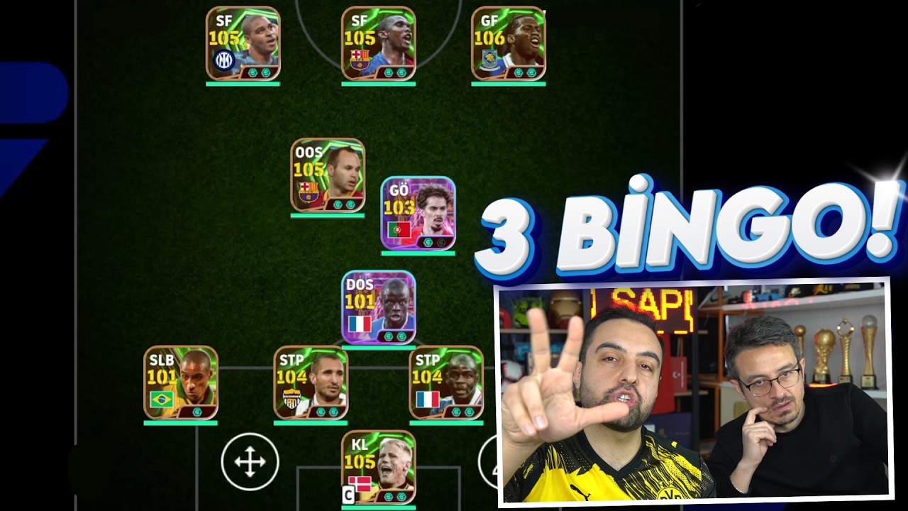KAYBEDERSEK 3 BİNGO EFSANE SİLERİZ 😱 108 RUMMENİGGE ? DAYI ŞOK ! EFSANE MAÇ ! EFOOTBALL MOBİLE 2026