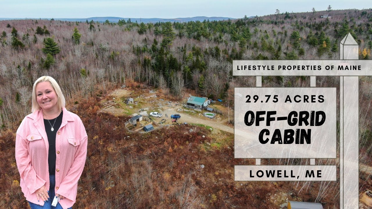 Цена снижена! 159 900 долларов | Автономный дом на участке 30,8 акров +/- | Недвижимость в штате Мэн