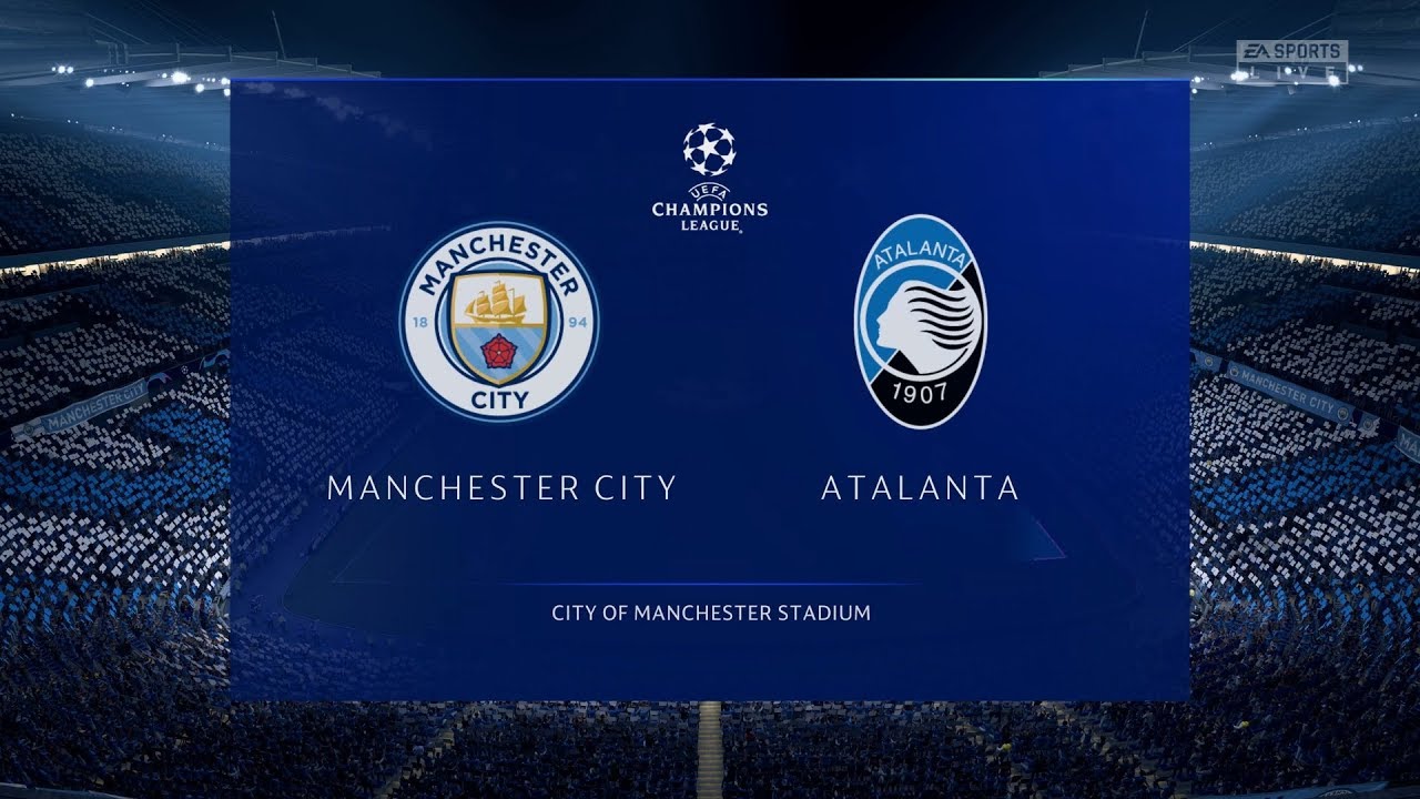 FIFA 20 | Manchester City vs Atalanta - Etihad Stadium - UEFA Champions League (Full Gameplay)