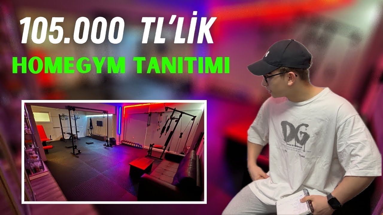 14 Yaşında 105.000 TL lik HomeGym Kurmak !