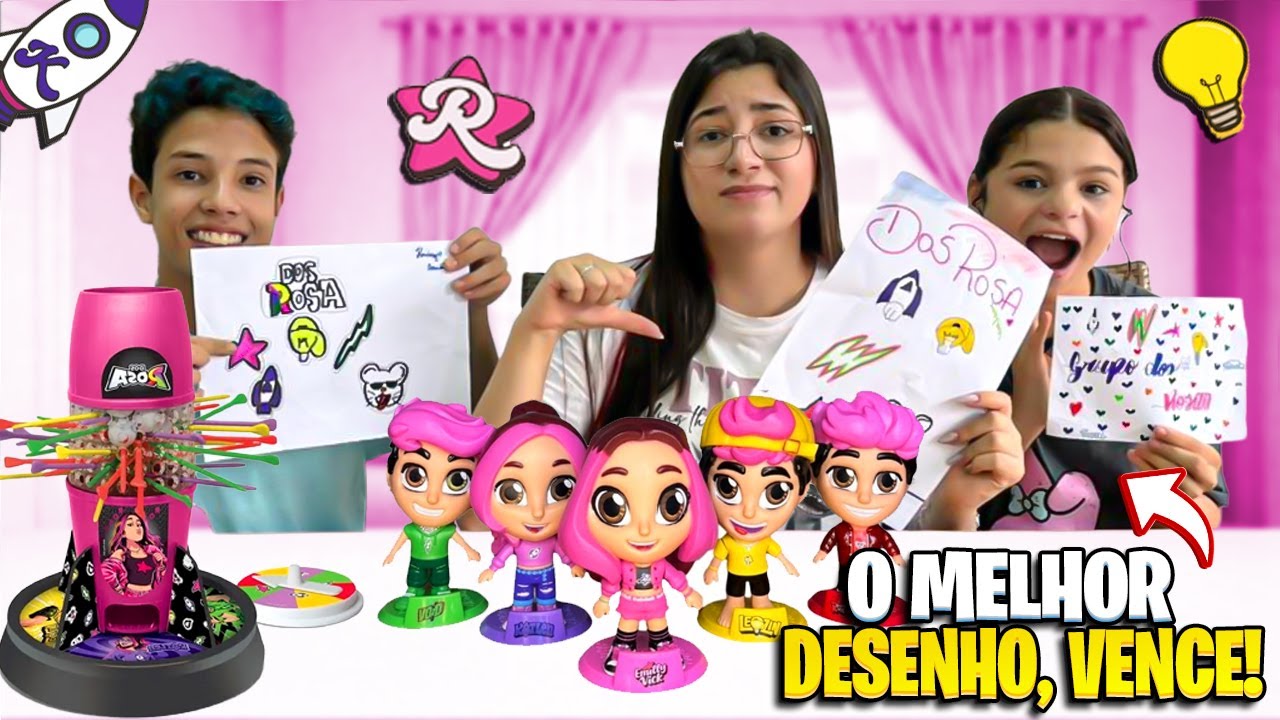 O MELHOR DESENHO DOS ROSA, VENCE!