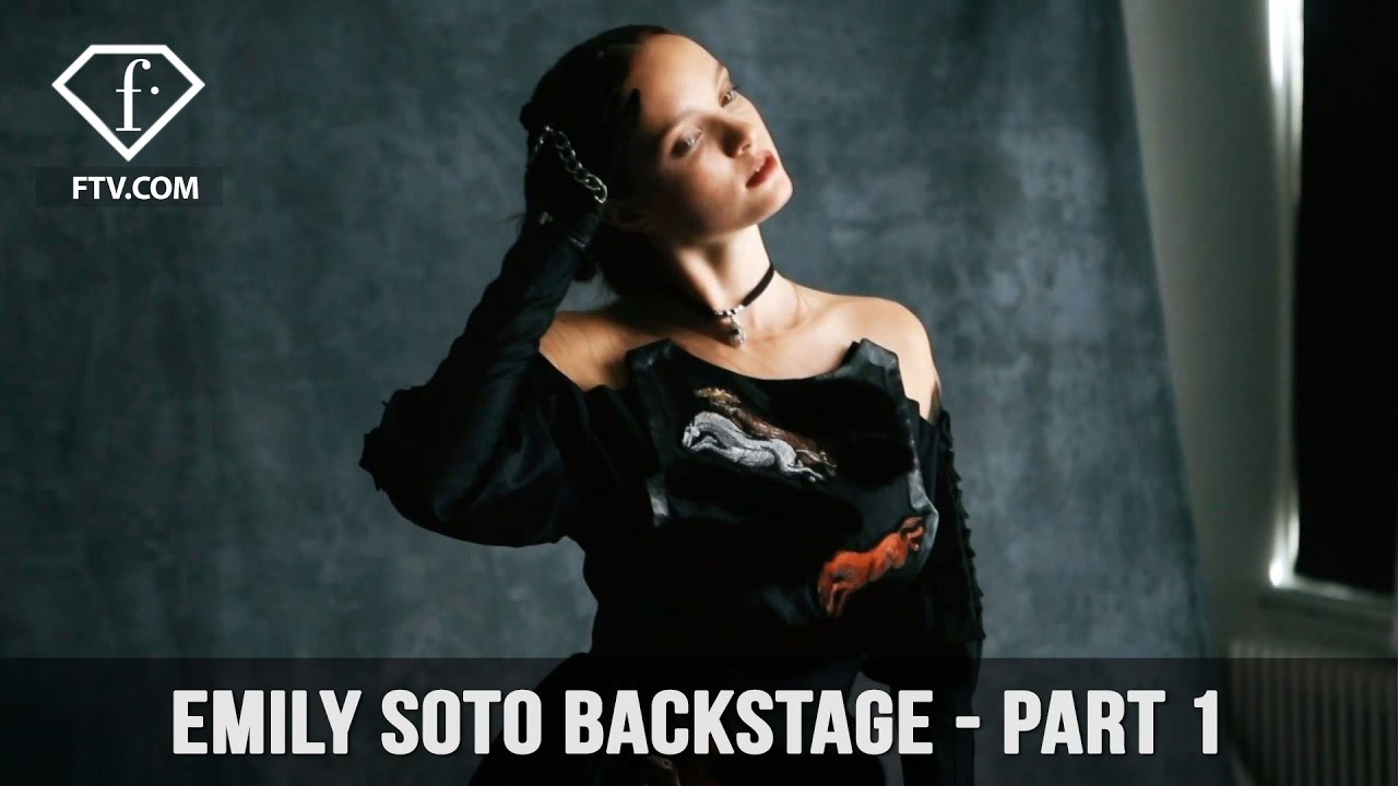 Backstage at Emily Soto Photo shoot at New York - Part 1