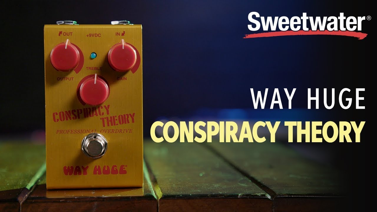 Way Huge Smalls Conspiracy Theory Professional Overdrive Pedal Demo
